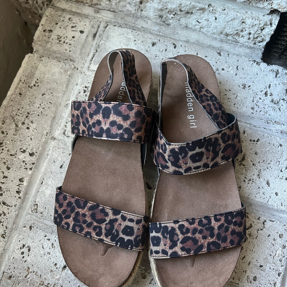 Cheetah Print Sandals